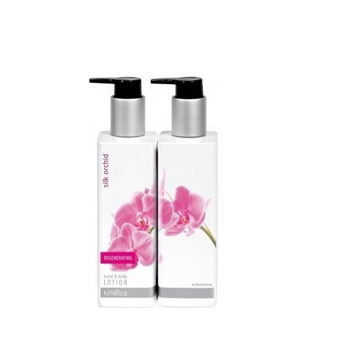 Kinetics Hand & Body Lotion Silk Orchid Parfumuotas losjonas rankoms ir kūnui su šilkinėmis orchidėjomis 250ml