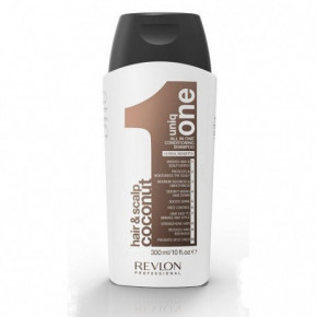 Revlon Professional Uniq One Coconut Hair and Scalp Conditioning Shampoo 10 viename šampūnas-balzamas 300ml