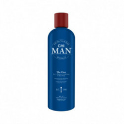 CHI MAN The One 3in1 Plaukų šampūnas, kondicionierius ir kūno prausiklis 355ml