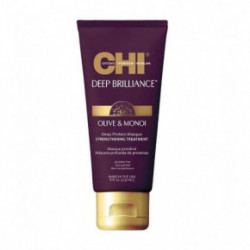 CHI Deep Brilliance Deep Protein Masque Stiprinamoji proteinų kaukė su alyvuogių ir Monoi aliejais 237ml