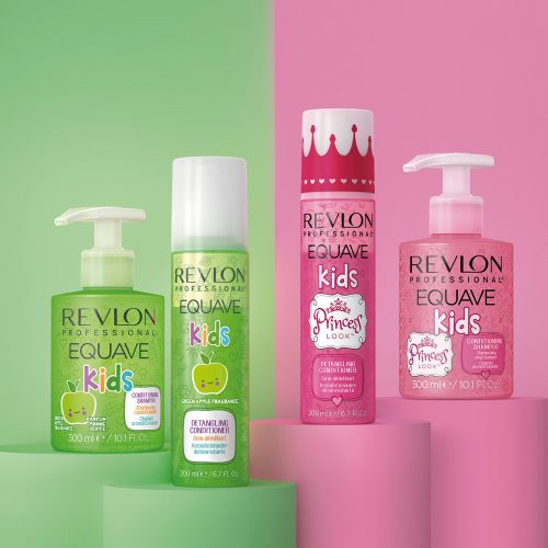 Revlon Professional Equave Kids Princess Look 2in1 Šampūnas vaikams be sulfatų, dažiklių ir alergenų 300ml