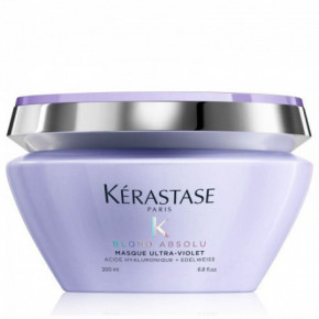 Kerastase Blond Absolu Masque Ultra-Violet Nepageidaujamus atspalvius šalinanti plaukų kaukė 200ml