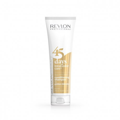 Revlon Professional 45 days Total Color Care Golden Blondes Conditioning Shampoo Šampūnas - kondicionierius blondinėms 275ml