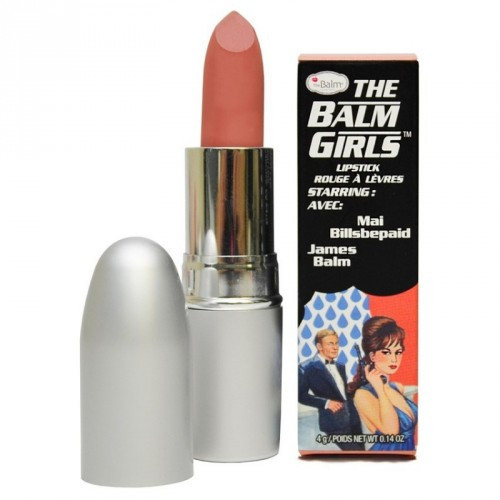 theBalm Girls lipstick mia moore Lūpų dažai (spalva - rich creamy red) 4g