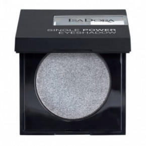 Isadora Single Power Eyeshadow Akių šešėliai 11 Silver Chrome