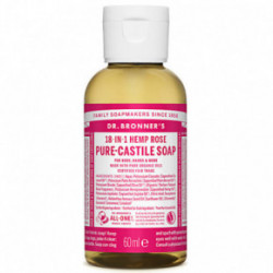 Dr. Bronner's Rose Pure-Castile Liquid Soap Ekologiškas skystas muilas 240ml