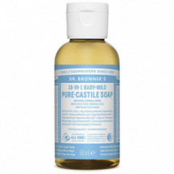 Dr. Bronner's Baby-Mild Unscented Pure-Castile Liquid Soap Ekologiškas skystas muilas (bekvapis) 240ml