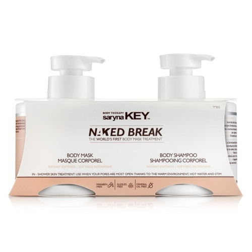 Saryna Key Naked Break Duo Body Shampoo & Mask Kūno priežiūros priemonių rinkinys 2x500ml