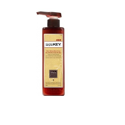 Saryna Key Damage Repair Pure African Shea Cream Leave-in Moisturizer Nenuplaunamas plaukų kremas 300ml