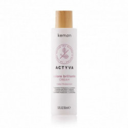 Kemon Actyva Colore Brillante Cream Apsaugantis ir žvilgesio suteikiantis plaukų kremas 125ml