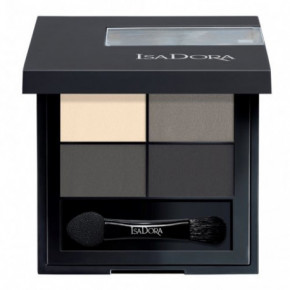Isadora Quartet Eyeshadow Akių šešėlių paletė 03 Smoky Eyes