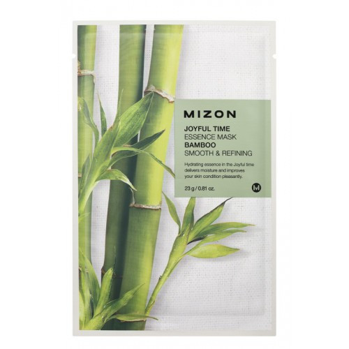 Mizon Joyful Time Essence Mask Bamboo Veido kaukė su bambuku 23g