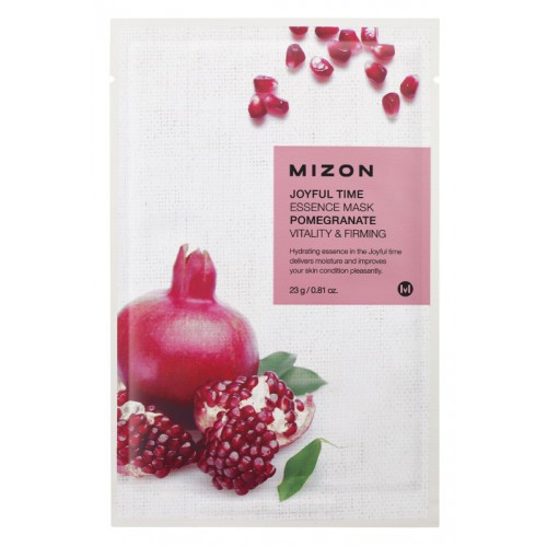 Mizon Joyful Time Essence Mask Pomegranate Veido kaukė su grantais 23g