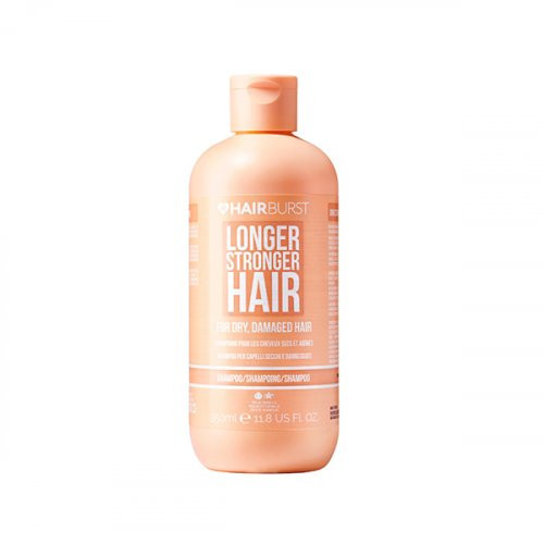 Hairburst Longer Stronger Hair Shampoo Šampūnas sausiems ir pažeistiems plaukams 350ml
