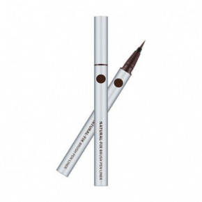 Missha Natural fix brush pen liner Akių pieštukas (spalva - juoda) Brown