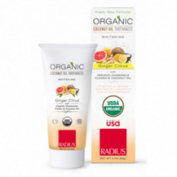 Radius Orange Ginger Citrus Balinanti dantų pasta 85g
