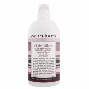 Waterclouds Violet silver šampūnas skirtas šviesiems ar žiliems plaukams 1000ml