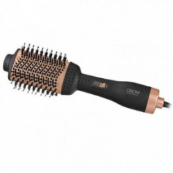 OSOM Professional Hot Air Hair Brush Plaukų formuotuvas-džiovintuvas Juodas