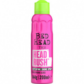 Tigi bed head Headrush Superfine Shine Spray Purškiamas plaukų blizgesys 200ml