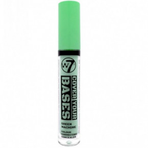 W7 cosmetics Cover Your Bases Concealer Maskuoklis Green Machine