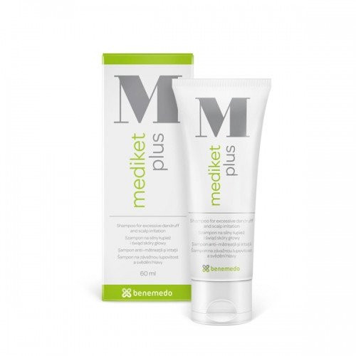 Benemedo Mediket Plus Excessive Anti-Dandruff Shampoo Dermatologinis šampūnas nuo pleiskanų 100ml
