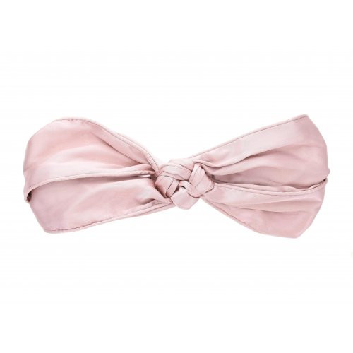 W7 cosmetics Satin Chic Knotted Hairband Plaukų juosta Pink