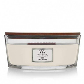 WoodWick Linen Candle Žvakė Heartwick