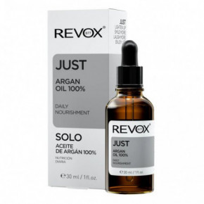 Revox B77 Just Argan Oil 100% Daily Nourishment Argano aliejus veidui 30ml