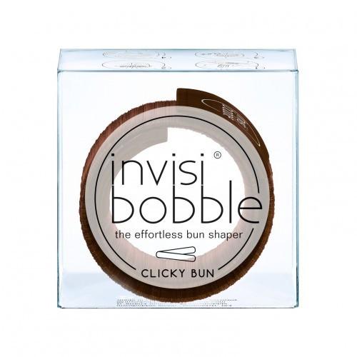 Invisibobble Clicky Bun Priemonė tobulam kuodui Brown