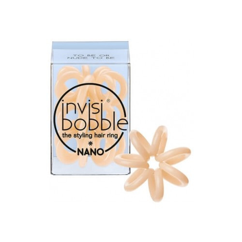 Invisibobble Nano Styling Plaukų gumytė Nude