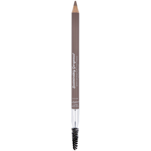 theBalm Sustainably Gorgeous Brow Pencil Antakių pieštukas su šepetėliu Light Brown