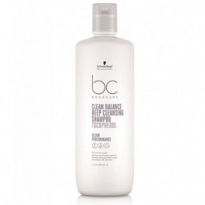 Schwarzkopf Professional BC CP Clean Balance Deep Cleansing Shampoo Gilaus valymo šampūnas 1000ml