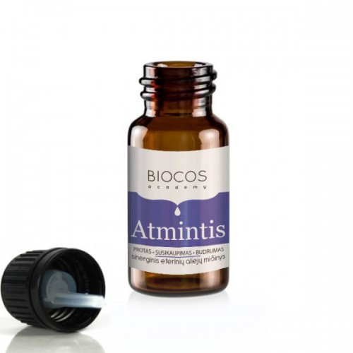 BIOCOS academy Essential Oil Blend Eterinių aliejų mišinys ATMINTIS 10ml