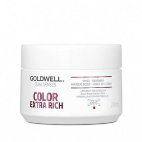 Goldwell Dualsenses Color Extra Rich 60sec Treatment Dažytų plaukų kaukė 200ml