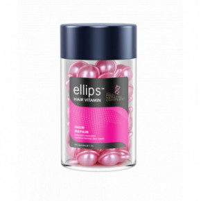 Ellips Hair Repair Pro Keratin Tepami vitaminai chemiškai bei karščio pažeistų plaukų atstatymui su keratinu 50x1ml