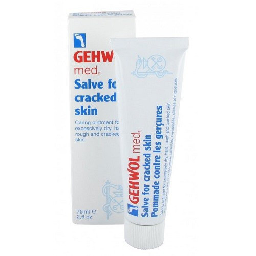 Gehwol Med salve for cracked skin trūkinėjančios kojų odos tepalas 75ml