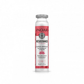 Inoar Resistance Flor de Lotus Ampola ampulė silpniems plaukams 45ml