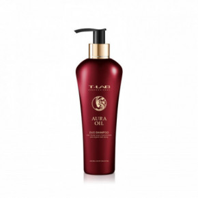 T-LAB Professional Aura Oil DUO Shampoo Šampūnas prabangiam plaukų švelnumui ir natūraliam grožiui 300ml