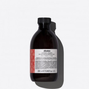 Davines Alchemic Red Shampoo Dažantis plaukų šampūnas raudonos spalvos 280ml