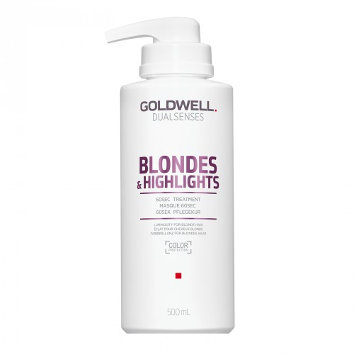 Goldwell Dualsenses Blondes & Highlights 60sec Treatment Intensyvi kaukė šviesiems plaukams 200ml