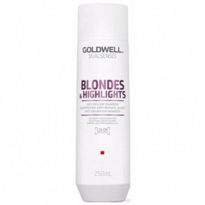 Goldwell Dualsenses Blondes & Highlights Anti-Yellow Shampoo Šampūnas šviesiems plaukams 250ml