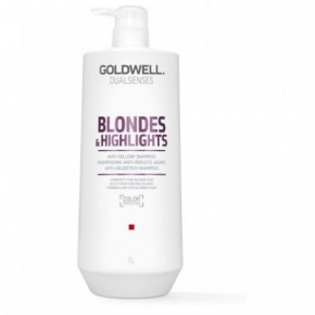 Goldwell Dualsenses Blondes & Highlights Anti-Yellow Shampoo Šampūnas šviesiems plaukams 1000ml