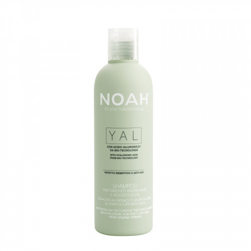 Noah YAL Hydrating And Restorative Treatment Shampoo Atkuriamasis drėkinantis šampūnas su hialurono rūgštimi ir šalaviju 250ml