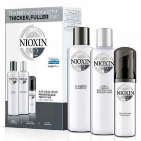 Nioxin Hair system kit 2 rinkinys plaukų ir galvos odos priežiūrai (150+150+40ml) Small