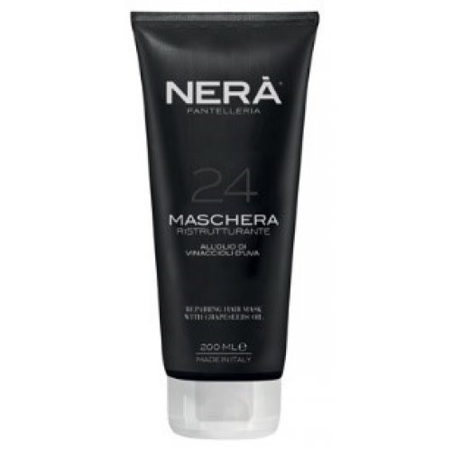 NERA 24 Repairing Hair Mask With Grapeseeds Oil Atkuriamoji kaukė su vynuogių kauliukų aliejumi 200ml