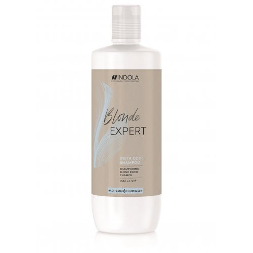 Indola Blond Expert Insta Cool Shampoo Šampūnas šviesiems šalto atspalvio plaukams. 250ml