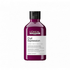 L'Oréal Professionnel Curl Expression Intense Moisturizing Cleansing Cream Shampoo Intensyviai drėkinantis, valantis garbanotų plaukų šampūnas 300ml