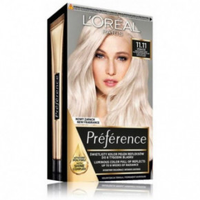 L'Oréal Paris Preference Permanent Hair Color Ilgalaikiai plaukų dažai 11.11 Venice
