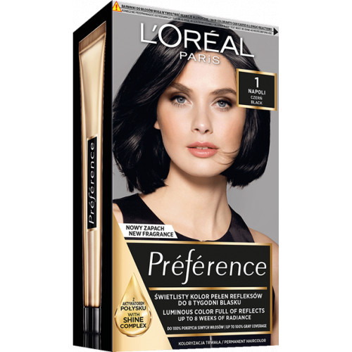 L'Oréal Paris Preference Permanent Hair Color Ilgalaikiai plaukų dažai Extreme Platinum