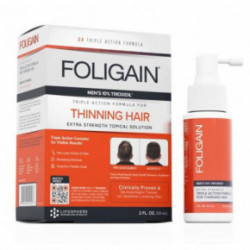 Foligain Hair Regrowth Treatment Plaukų augimą skatinantis purškiklis su 10% Trioksidiliu vyrams 1 Mėnesiui